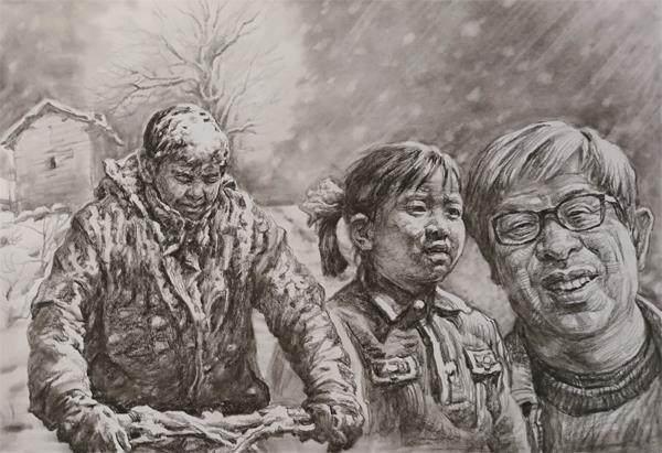 父亲头上的雪